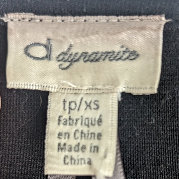 Color block tan, tangerine red and black dress - Picture 3 of 7